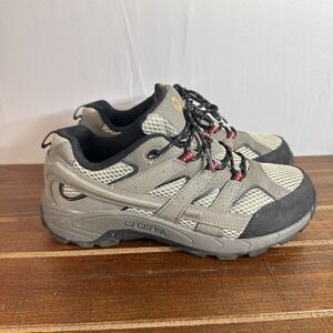 Merrell‎ Boys M Moab 2 MK261205 Gray Hiking Shoes Sneakers Size 7 W